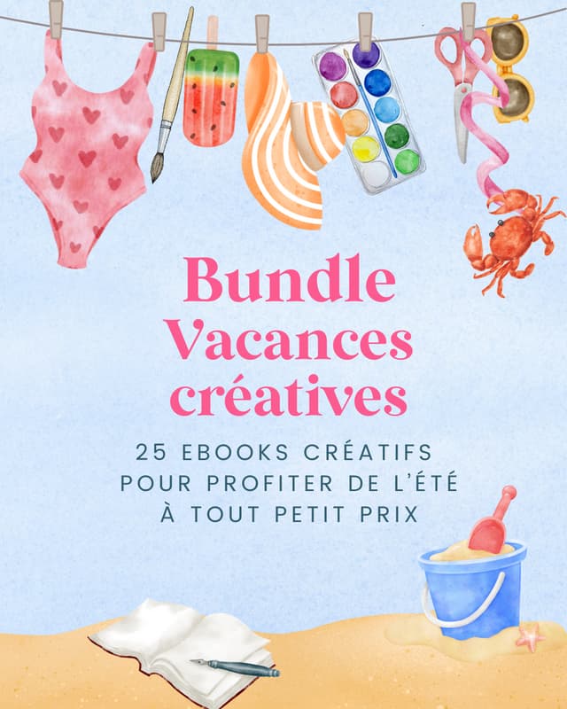 Image du Bundle Vacances Créatives