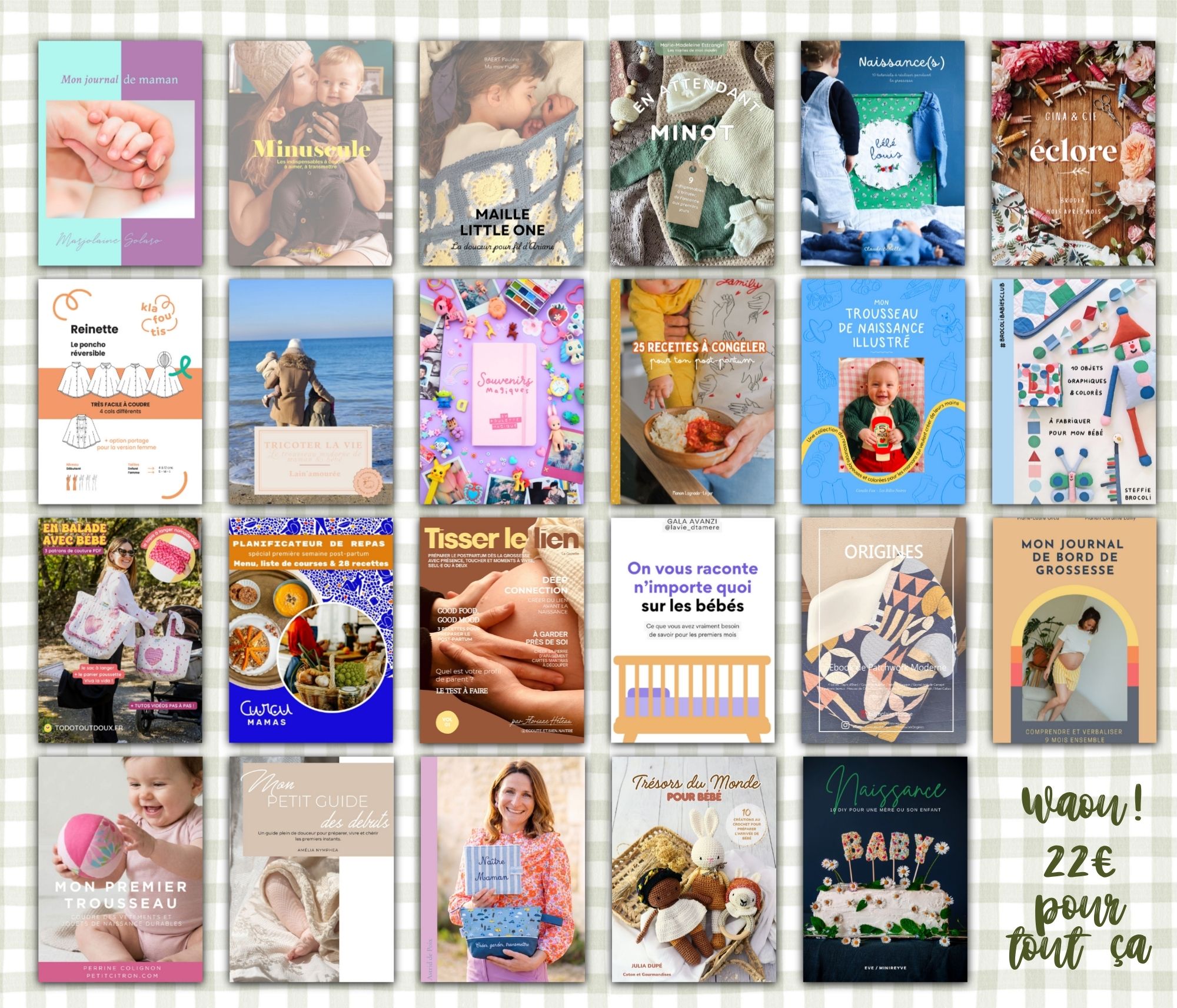 Moodboard Naissance